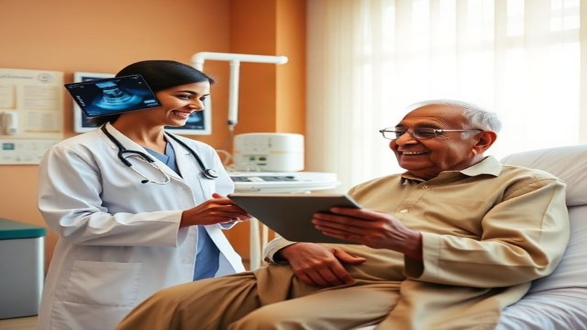 Patient-Centered Care - Doctor consulting with patient